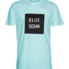 Áo thun nam cổ tròn Blue Ocean