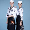Đồng phục bếp nhà hàng nhật