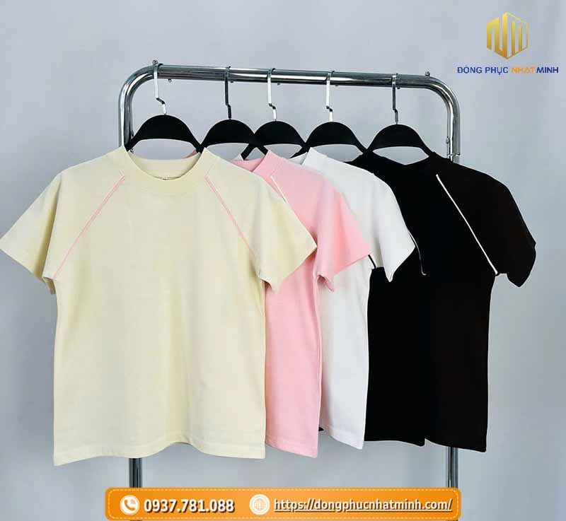 Các Loại Áo Thun Đồng Phục Phổ Biến
