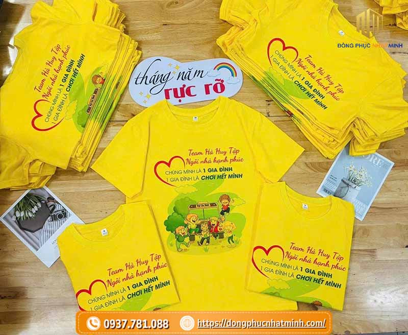 Lợi ích khi May áo thun đồng phục tại Nhà Bè