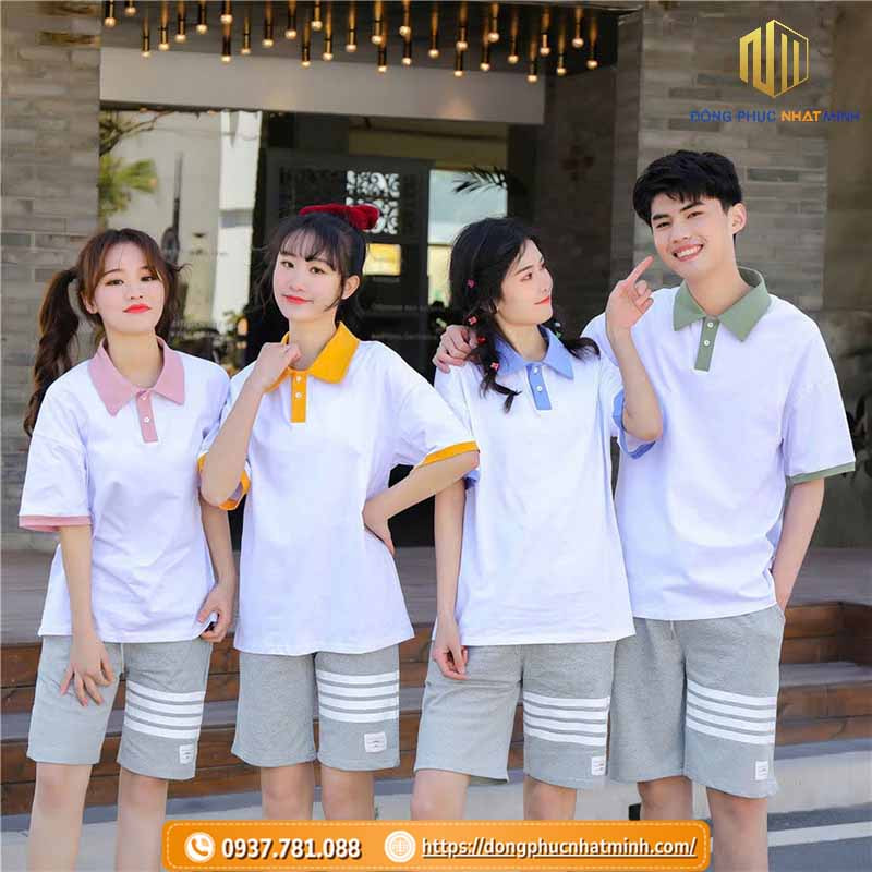 May áo thun đồng phục tại Bình Chánh