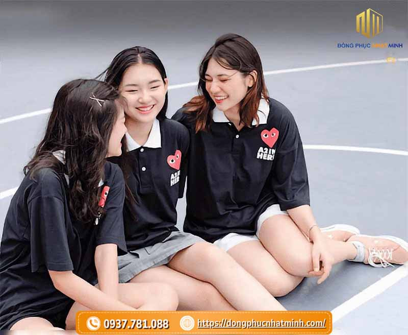 May áo thun đồng phục tại Nhà Bè