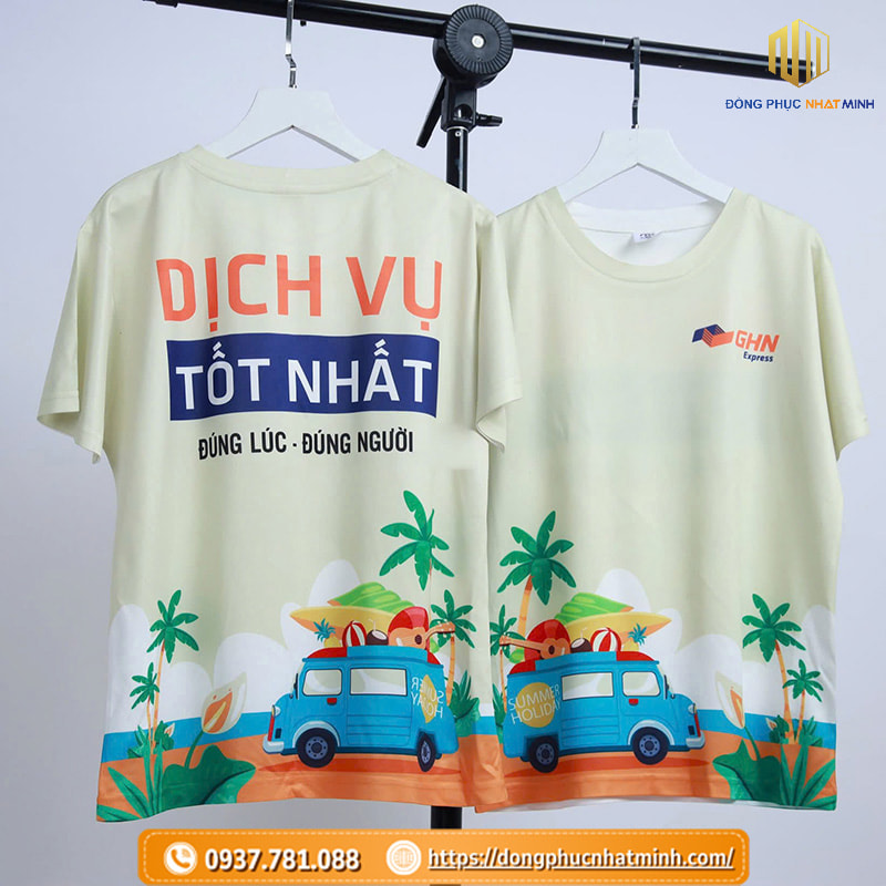 May Áo Thun Đồng Phục Tại Quảng Ngãi – Quy Trình Chi Tiết & Chất Lượng Cao Cấp
